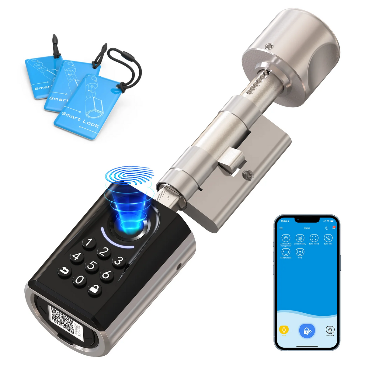 WELOCK Fingerprint Door Lock ToucA51 with Keypad – Welock