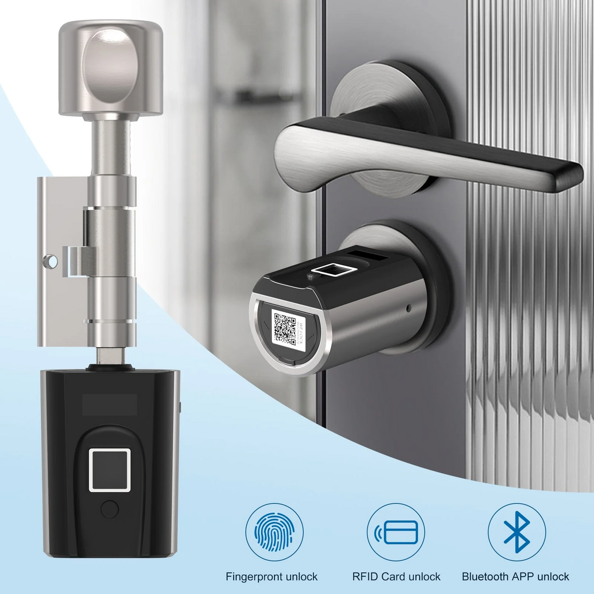 WELOCK Smart Lock SECBN51 Fingerprint Door Lock – Welock