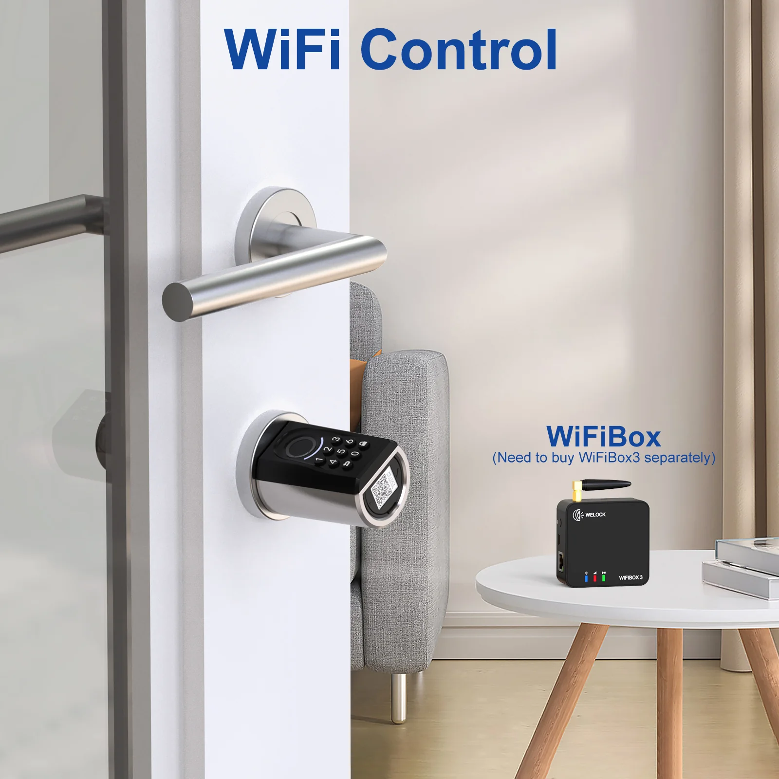 WELOCK Fingerprint Door Lock ToucA51 with Keypad