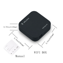 Load image into Gallery viewer, wifi bluetoth gateway wifi contect unlockWELOCK WiFi Box - Gateway Remote Unlocking WiFi Bluetooth